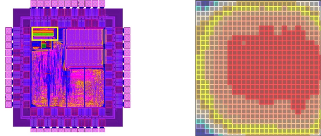Figure 3. Detailed stress and warpage visualization highlight potential mechanical reliability risks—such as lifting bumps or die cracking—enabling proactive mitigation at both die and package levels.